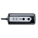 Masterplug SRGDSU42PB 2米防雷拖板（4×13A＋2USB 3.1A・背靠背・黑）