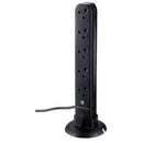 Masterplug SRGTOW102B 2米防雷拖板（10×13A・直立／水