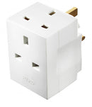 Masterplug – 3位X13A 萬能插蘇 MSF3 x 3個 Basic Adaptor UK 3 pin plug