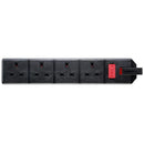 Masterplug Permaplug ELS134 擴展插座 4位13A（需自行接線）