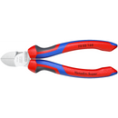 德國 KNIPEX 6″ 厚膠柄斜咀鉗 7005160