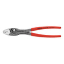 德國 KNIPEX TwinGrip 特窄雙齒按鈕鯉魚鉗（6″／10″）