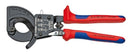德國KNIPEX 棘輪電纜剪