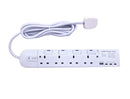 豐葉牌 FYM S344USBCA 4位 USB 拖板（白）