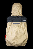 卡其背心背面